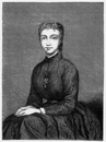"Portrait de femme, par Mme Henriette Browne." 「女性の肖像」、ヘンリエッタ・ブラウン夫人画