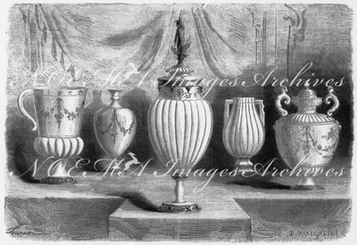 Musée rétrospectif : Les vases en cristal de l'Autriche. 回顧展 オーストリアのクリスタルの壷