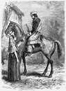 Costumes de l'Amérique du sud. - Les gauchos. 南アメリカの民族衣装 ガウチョ