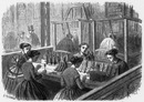 Petits métiers. - La passementerie. 製造実演販売 縁飾り作り