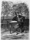 Costumes de Constantinople. : Artisan de Pera. コンスタンティノープルの民族衣装 Peraの職人