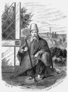 Costumes de Constantinople. : Derviche Mewlewi. コンスタンティノープルの民族衣装 Mewlewiのイスラム教の托鉢僧