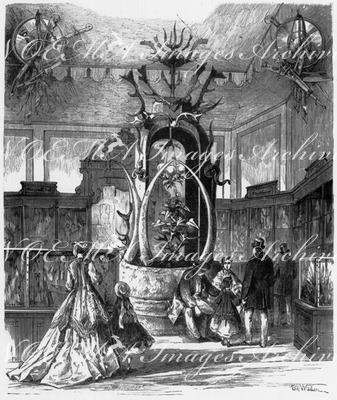 Exposition de la coutellerie française. フランスの刃物製品の展示