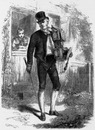 Cosutumes badois. バーデン地方の民族衣装