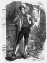 Cosutumes badois. バーデン地方の民族衣装