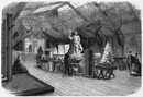 Suède - Intérieur de la maison de Gustave Wasa. スウェーデン Gustave・Wasaの家の内部