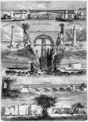 Exposition du ministère des travaux publics. 公共事業省の展示