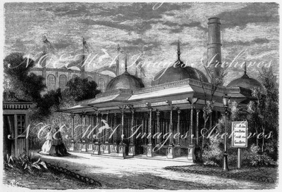 Bâtiment-Abri pour chaudières (Mosquée d'ahmed-abad). ボイラー館(ahmed-abadモスク).