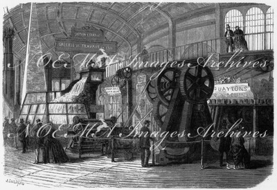 Les machines anglaise. 英国の機械展示コーナー