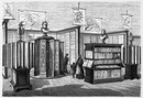 Angleterre. - Galerie de la librairie. 英国 書店の展示コーナー