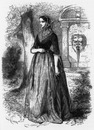 Costumes espagnols. : Bourgeoise de Valence. スペインの民族衣装 ヴァレジニアの資産家夫人