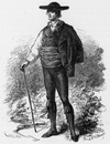 Costumes espagnols. : Meunier de la manche. スペインの民族衣装 ラ・マンチャの粉屋