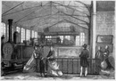 Intérieur de l'exposition du creusot. クルーゾ社の展示館の内部