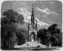 Monument élevé en l'honneur du prince Albert. アルバート公のために建てられた記念堂