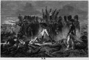 "Cambronne a Waterloo, tableau de M. Armand Dumaresq." 「ワーテルローのカンブロンヌ将軍」、アルマン・デュマレスク画