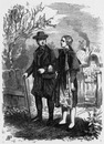 Costumes de l'Allemagne du nord. 北ドイツの民族衣装