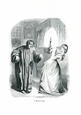 グランヴィル Grandville - 《かつがれた医者》 Le médecin joué.