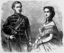 Le prince et la princesse de galles. 英国皇太子夫妻