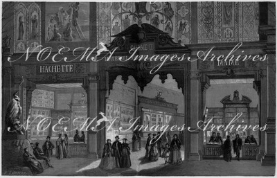 L'imprimerie et la librairie françaises. Group Ⅱ. フランスの印刷所と書店の展示コーナー（第2群）