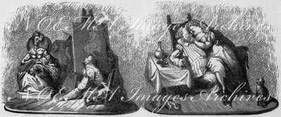 Les terres cuites de M. Léopold Harze. レオポルド・アルゼのテラコッタ