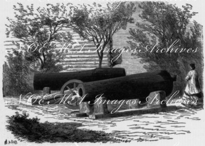 Canons suèdois de l'usine de Finspong. フィンスポング工場製のスウェーデンの大砲