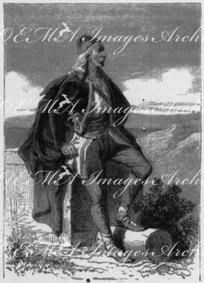 Costumes de l'empire d'autriche : Croate. オーストリア帝国の民族衣装 クロアチアの男