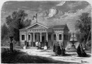 Italie. - Le temple pompéien. イタリア ポンペイ様式の寺院