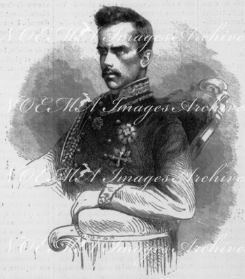 "Le prince Humbert, fils aine de S. M. Victor-Emmanuel." ウンベルト皇太子、イタリア国王ヴィットーリオ・エマヌエーレの長男