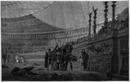 Les gladiateurs au cirque romain. Morturi te salutant. - Tableau de M. Jérome. 「古代ローマ円形競技場の剣闘士たち、Morituri te salutant」、ジェローム画