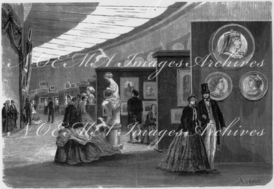 Beaux-arts : Angleterre. 芸術部門英国コーナー