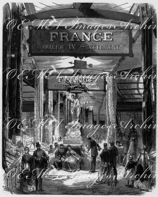 France. - Galerie des vêtements. フランス 衣料品展示コーナー