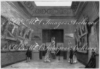 Beaux-arts de suisse (Intérieur). スイスの芸術館（内部）