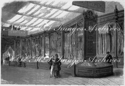 Galerie des cuirs et des peaux. 皮革製品展示室