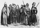 Costumes russes. - Types du caucase. ロシアの民族衣装 コーカサス
