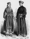 Costumes russes. - Types du caucase. ロシアの民族衣装 コーカサス