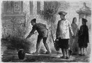 Jardiniers chinois. 中国人の庭師たち