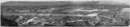 Panorama de l'Isthme de Suez : Lac Ballah. Kantara. Lac Mensaleh. Port-Said. Méditerranée. スエス地峡のパノラマ：バッラ湖 カンタラ マンサレ湖 サイド港 地中海