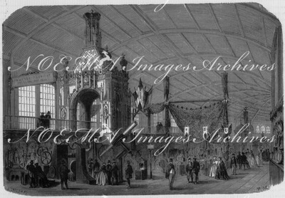 Galerie des machines. - Suisse et Autriche. 機械館 スイスとオーストリアの展示コーナー