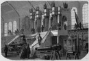 Galerie des machines. - Prusse. 機械館 プロシャの展示コーナー