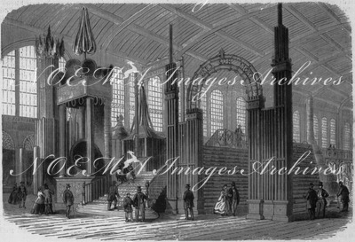 Galerie des machines. - Forges de la Moselle. 機械館 モーゼル製鋼の展示コーナー