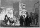 Ecuries des chameaux et des ânes. ラクダとロバの厩舎