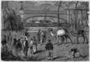 "Pont d'Acier, de M. Joret." ジョレ氏のはがね橋