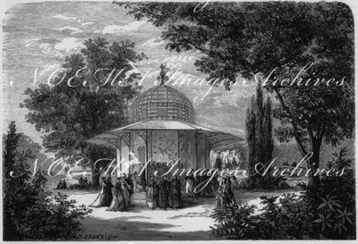 Kiosque des colibris. ハチドリのあずま屋
