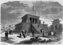 Le temple de Xochicalco. メキシコのクソチカルコ神殿