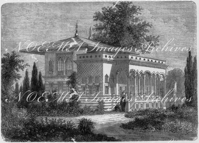 Kiosque du Bosphore. ボスポラスのガーデン・ハウス