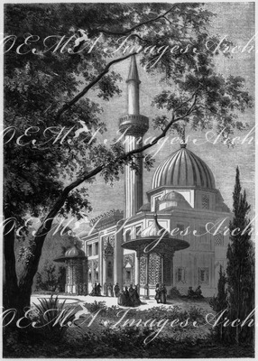 La mosquée de Brousse. ブルスのモスク