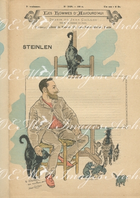 テオフィル＝アレクサンドル・スタンラン Theophile-Alexandre Steinlen Théophile-Alexandre Steinlen